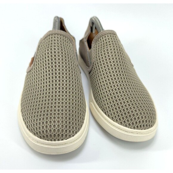 Womens Olukai Pehuea Clay 20271-1010 Slip On Sneakers Mesh Shoes Size US 7 EU 37 main image 5